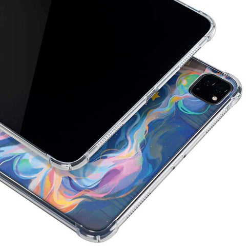 Rainbow Anime Artist Painter by Ivy Dolamore iPad Pro 11in (2024) Clear Case